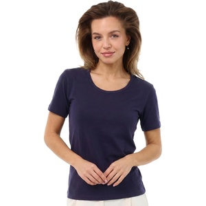 image:image100 Merino Wool Shirt Women  Short Sleeve Tee Base Layer Top Undershirt  Lightweight Breathable Merino Wool TShirt Naturally OdorResistant Soft MoistureWicking Hiking OutdoorDark Purple Scoop