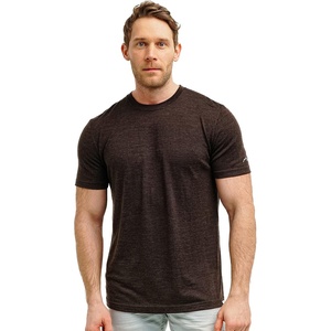 image:image100 Merino Wool TShirt Men  Short Sleeve Undershirt Base Layer Top  Lightweight Breathable Merino Wool Tees Naturally OdorResistant Soft Hiking Shirt Sport Travel Running Gym WorkMetal