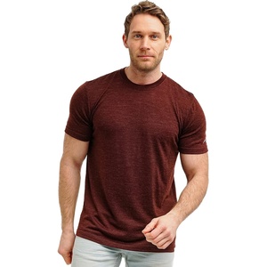 image:image100 Merino Wool TShirt Men  Short Sleeve Undershirt Base Layer Top  Lightweight Breathable Merino Wool Tees Naturally OdorResistant Soft Hiking Shirt Sport Travel Running Gym WorkBordo