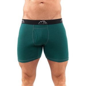 image:image100 Merino Wool Underwear Mens  12 Pack Boxer Briefs for Men 175um  Soft NonItchy Moisture wicking Breathable 190 GSM Thermal Underwear Cooling OdorResistant Mens Wool Base Layer1 Pack  190 Forest Green