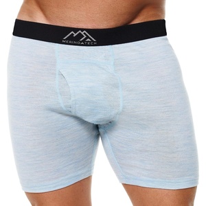 image:image100 Merino Wool Underwear Mens  12 Pack Boxer Briefs for Men 175um  Soft NonItchy Moisture wicking Breathable 190 GSM Thermal Underwear Cooling OdorResistant Mens Wool Base Layer1 Pack  190 Arctic