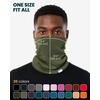 image:image100 Merino Wool Neck Gaiter  Unisex Double Layer 175um Face Mask 250 GSM  Soft NonItchy Windproof UV Protection UPF 50 MoistureWicking Hiking Gaiter OdorResistant Multifunctional HeadwearHeather Lilac