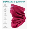 image:image100 Merino Wool Neck Gaiter 175um Face Mask Unisex Neck Warmer 12 Pack  Soft NonItchy Cooling Breathable 175um Wool UV Protection Hiking Neck Gator OdorResistant Multifunctional Headwear165 Lollipop Purple