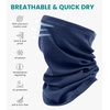 image:image100 Merino Wool Neck Gaiter 175um Face Mask Unisex Neck Warmer 12 Pack  Soft NonItchy Cooling Breathable 175um Wool UV Protection Hiking Neck Gator OdorResistant Multifunctional Headwear165 Windsor Blue