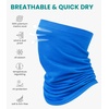 image:image100 Merino Wool Neck Gaiter 175um Face Mask Unisex Neck Warmer 12 Pack  Soft NonItchy Cooling Breathable 175um Wool UV Protection Hiking Neck Gator OdorResistant Multifunctional Headwear165 Sky Blue