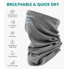 image:image100 Merino Wool Neck Gaiter 175um Face Mask Unisex Neck Warmer 12 Pack  Soft NonItchy Cooling Breathable 175um Wool UV Protection Hiking Neck Gator OdorResistant Multifunctional Headwear165 Grey Melange