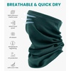 image:image100 Merino Wool Neck Gaiter 175um Face Mask Unisex Neck Warmer 12 Pack  Soft NonItchy Cooling Breathable 175um Wool UV Protection Hiking Neck Gator OdorResistant Multifunctional Headwear165 Forest Green