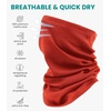 image:image100 Merino Wool Neck Gaiter 175um Face Mask Unisex Neck Warmer 12 Pack  Soft NonItchy Cooling Breathable 175um Wool UV Protection Hiking Neck Gator OdorResistant Multifunctional Headwear165 Cherry Red