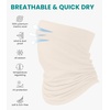 image:image100 Merino Wool Neck Gaiter 175um Face Mask Unisex Neck Warmer 12 Pack  Soft NonItchy Cooling Breathable 175um Wool UV Protection Hiking Neck Gator OdorResistant Multifunctional Headwear165 Raw Wool