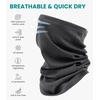 image:image100 Merino Wool Neck Gaiter 175um Face Mask Unisex Neck Warmer 12 Pack  Soft NonItchy Cooling Breathable 175um Wool UV Protection Hiking Neck Gator OdorResistant Multifunctional HeadwearCharcoal Pack of 2