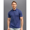 image:image100 Merino Wool Polo Shirt Men  Short amp Long Sleeve Shirt Base Later  Lightweight Breathable Merino Wool Naturally AntiOdor MoistureWicking Ideal for Active Travel Everyday Wear LayeringWindsor Blue