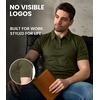 image:image100 Merino Wool Polo Shirt Men  Short amp Long Sleeve Shirt Base Later  Lightweight Breathable Merino Wool Naturally AntiOdor MoistureWicking Ideal for Active Travel Everyday Wear LayeringArctic Ice