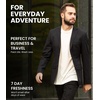image:image100 Merino Wool Shirts for Men  Thermal Underwear Base Layer Long Sleeve  Lightweight Breathable Thermal Shirt Naturally OdorResistant MoistureWicking Ideal for Hiking Outdoor Everyday Wear190 Black