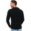 image:image100 Merino Wool Shirts for Men  Thermal Underwear Base Layer Long Sleeve  Lightweight Breathable Thermal Shirt Naturally OdorResistant MoistureWicking Ideal for Hiking Outdoor Everyday Wear170 Black Hnly