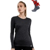 165 Melange Black