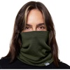 image:image100 Merino Wool Neck Gaiter  Unisex Double Layer 175um Face Mask 250 GSM  Soft NonItchy Windproof UV Protection UPF 50 MoistureWicking Hiking Gaiter OdorResistant Multifunctional HeadwearArmy Green