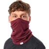 image:image100 Merino Wool Neck Gaiter  Unisex Windproof 175um Face Mask 250 GSM  Soft NonItchy Cold Weather Gear UV Protection UPF 50 MoistureWicking Hiking Multifunctional Headwear OdorResistantBurgundy