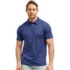 image:image100 Merino Wool Polo Shirt Men  Short amp Long Sleeve Shirt Base Later  Lightweight Breathable Merino Wool Naturally AntiOdor MoistureWicking Ideal for Active Travel Everyday Wear LayeringWindsor Blue