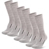image:imageMerino Wool Socks for Men amp Women  36 Pack Wool Hiking Socks  Boot Style  Soft Itch Free Merino Wool Thick Socks Boot Socks Socks for Work AntiBlister Protection Moisture Wicking High SocksSmoke Grey Pack of 3
