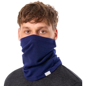 image:image100 Merino Wool Neck Gaiter  Unisex Windproof 175um Face Mask 250 GSM  Soft NonItchy Cold Weather Gear UV Protection UPF 50 MoistureWicking Hiking Multifunctional Headwear OdorResistantDeep Navy