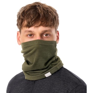 image:image100 Merino Wool Neck Gaiter  Unisex Windproof 175um Face Mask 250 GSM  Soft NonItchy Cold Weather Gear UV Protection UPF 50 MoistureWicking Hiking Multifunctional Headwear OdorResistantDark Olive