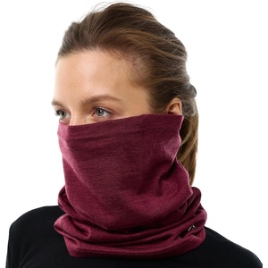 image:image100 Merino Wool Neck Gaiter 175um Face Mask Unisex Neck Warmer 12 Pack  Soft NonItchy Cooling Breathable 175um Wool UV Protection Hiking Neck Gator OdorResistant Multifunctional Headwear165 Burgundy Wine