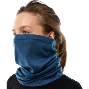 image:image100 Merino Wool Neck Gaiter 175um Face Mask Unisex Neck Warmer 12 Pack  Soft NonItchy Cooling Breathable 175um Wool UV Protection Hiking Neck Gator OdorResistant Multifunctional Headwear165 Denim Blue